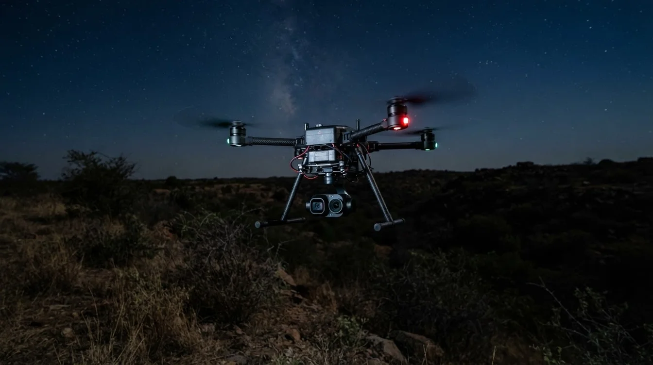 Night Vision & Thermal Drones for Defence: Payloads & Missions