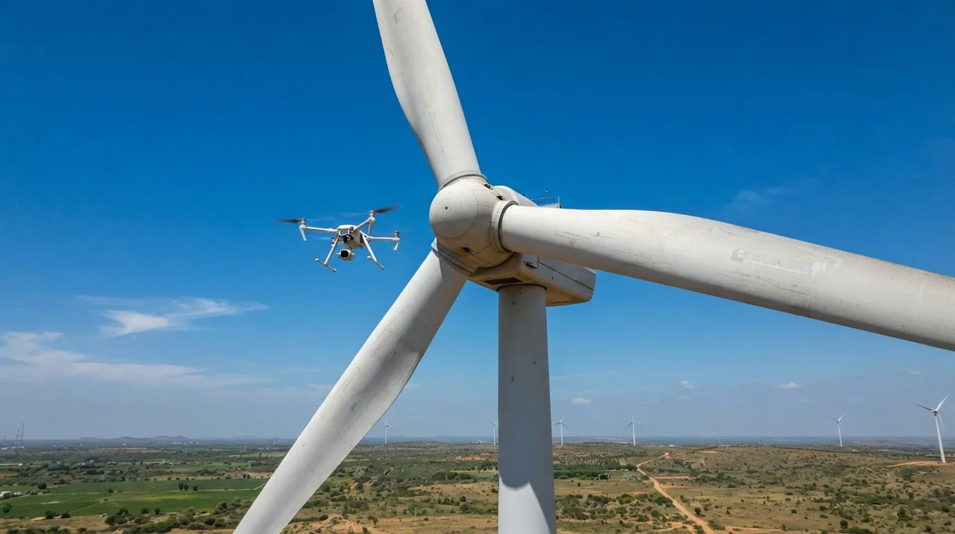 Wind Turbine Blade Inspection Services in India: Cost, Process & Benefits