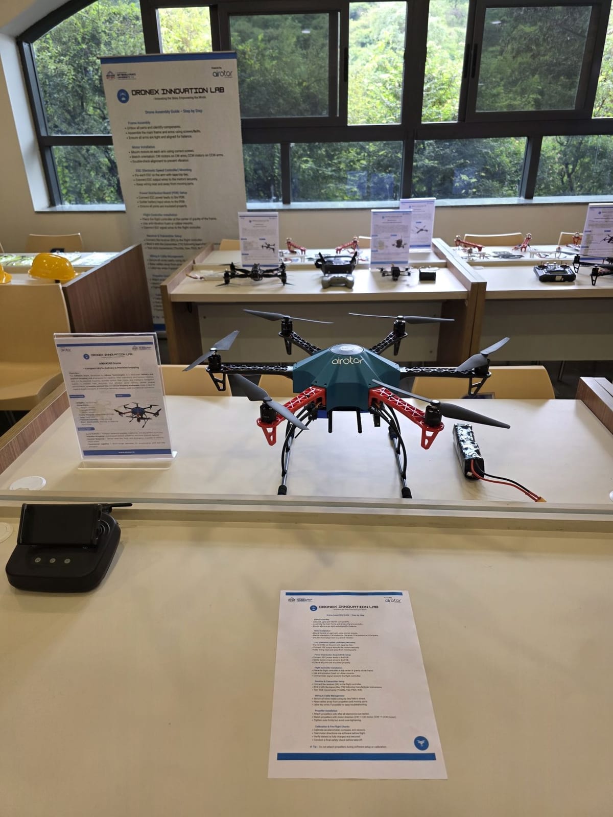 AiRotor payload dropping